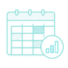 Icon für Budget Building und Drei-Jahres-Planung
